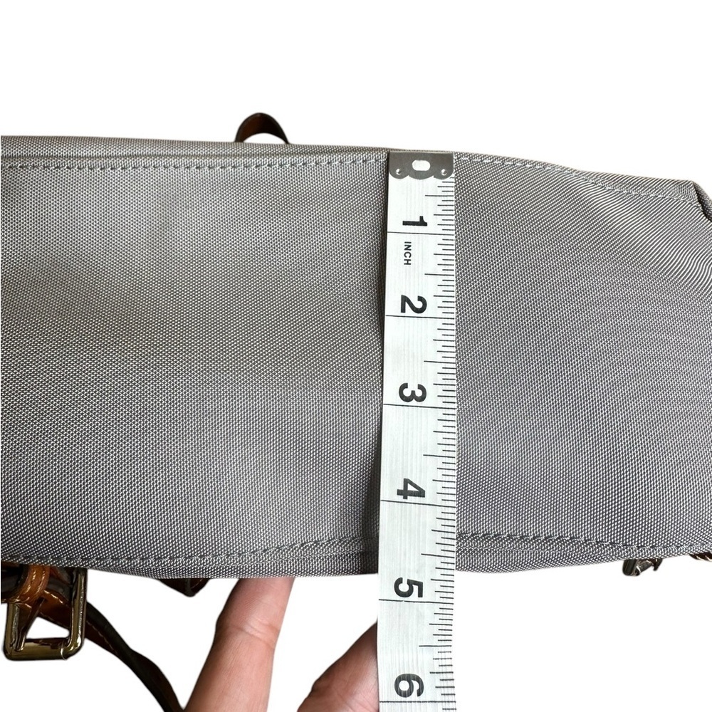 Dooney & Bourke Gray nylon flap backpack - Picture 9 of 9